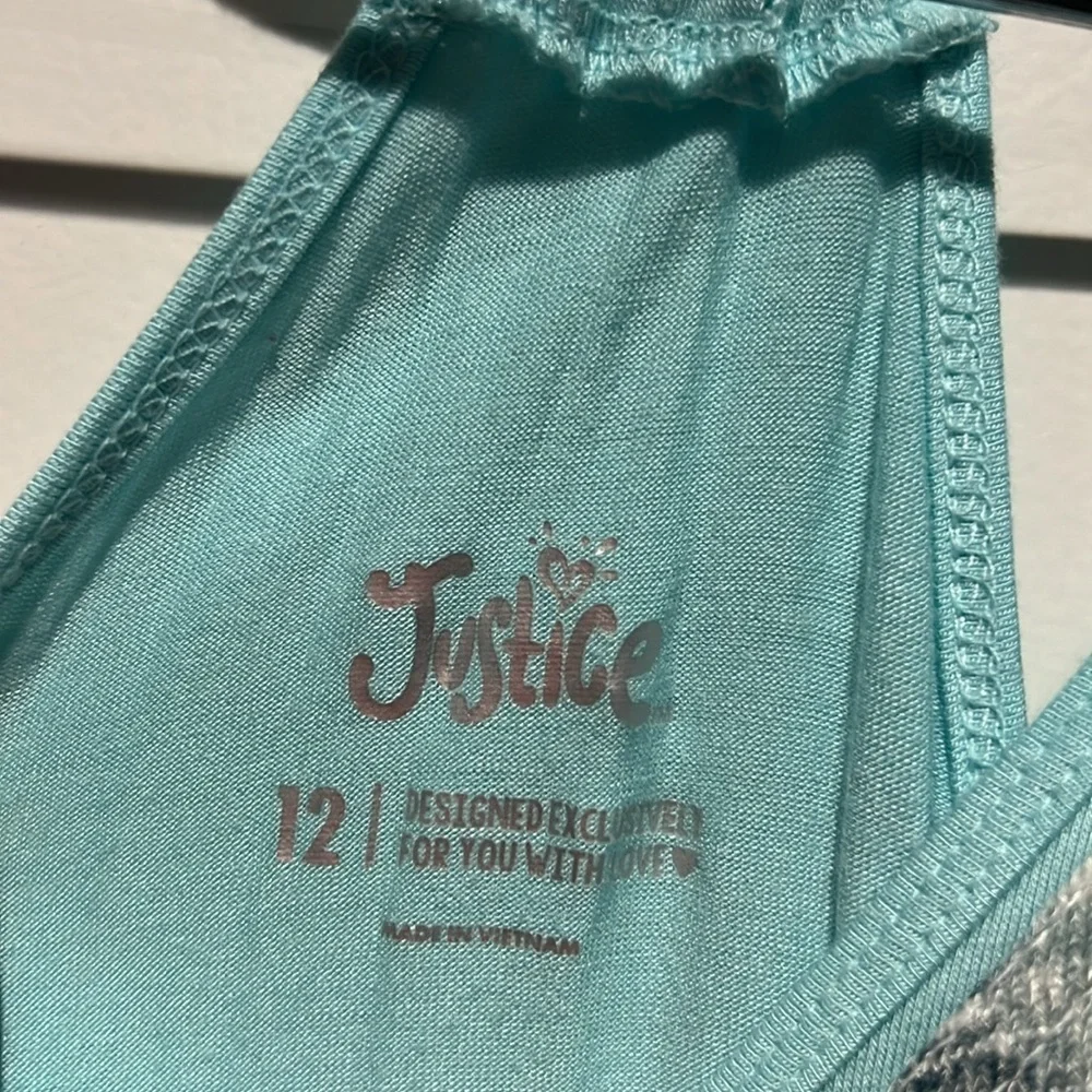 Justice top. Size 12.